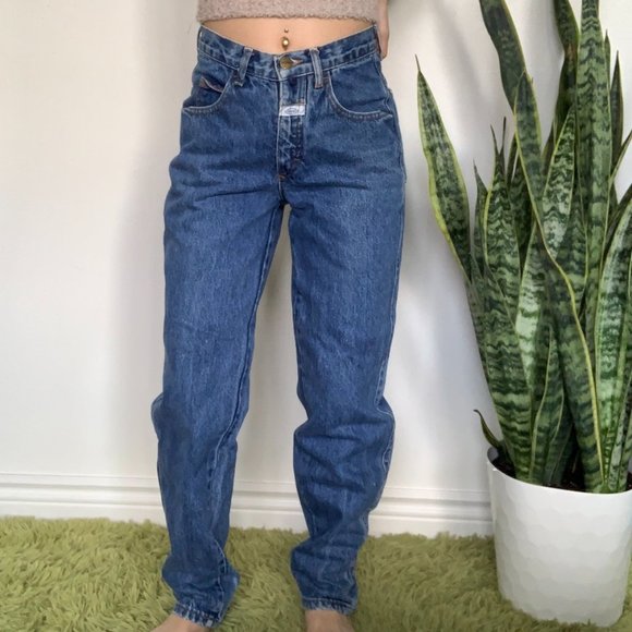 straight leg girbaud jeans